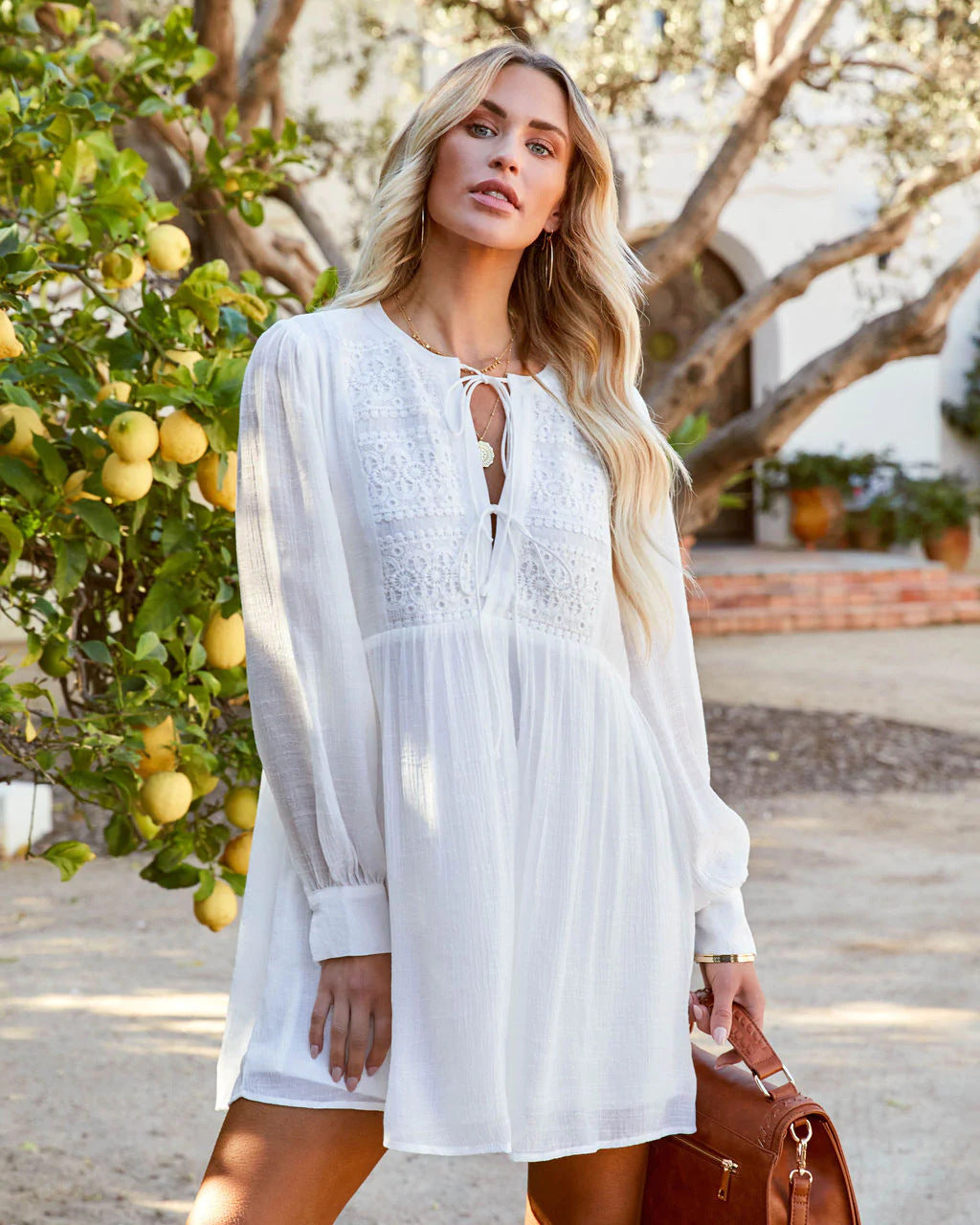 Vestido Corto de Lino y Algodón | Elegancia Natural