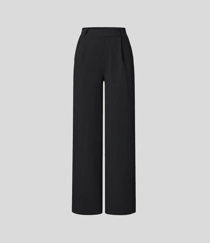 Pantalones de tiro alto