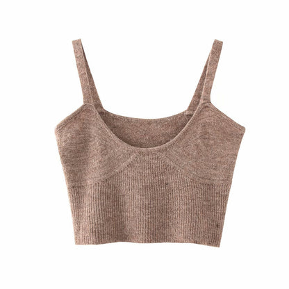 Conjunto de Punto Cardigan o Top