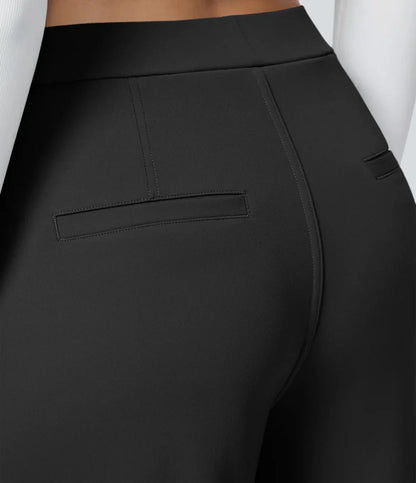 Pantalones de tiro alto
