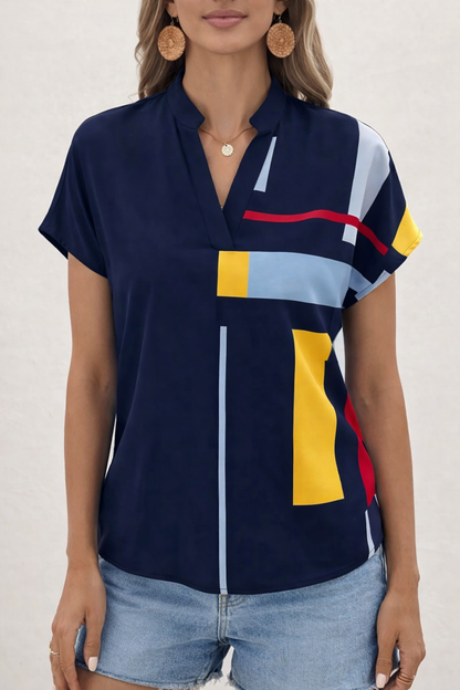 Top Elegante de Rayas
