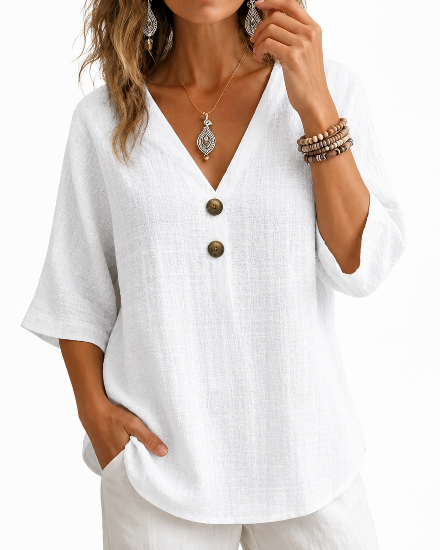 Blusa manga corta