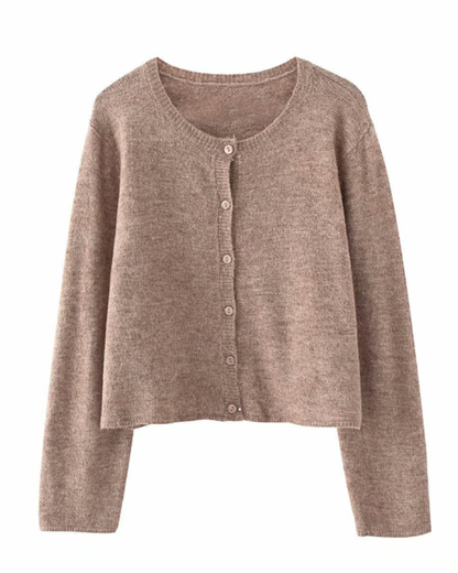 Conjunto de Punto Cardigan o Top