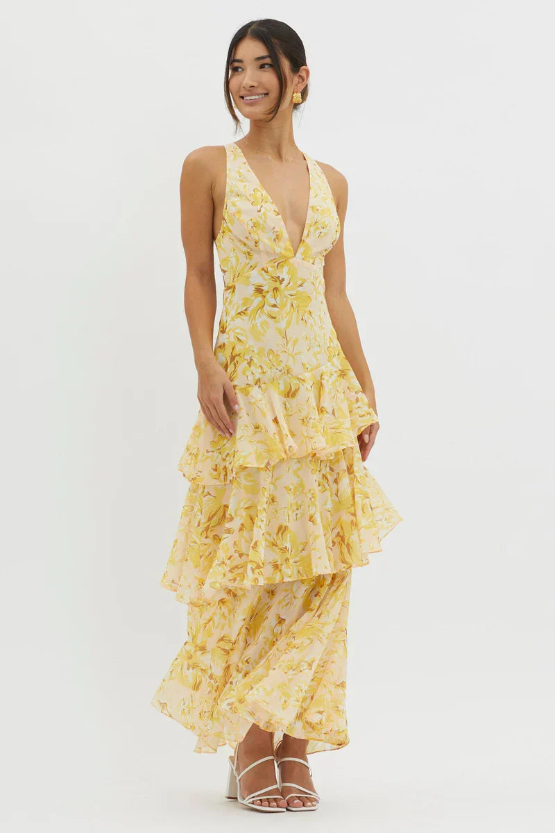 Vestido brisa coral