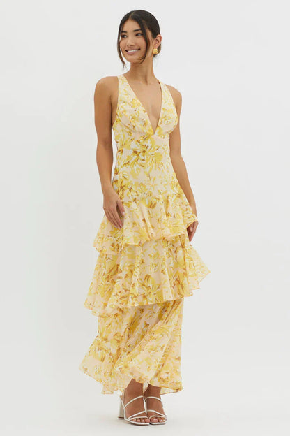 Vestido brisa coral